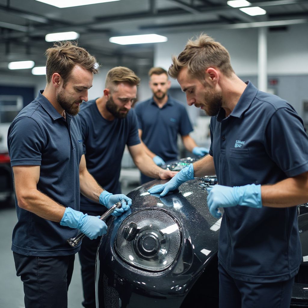 Echipa noastră în timpul unui training